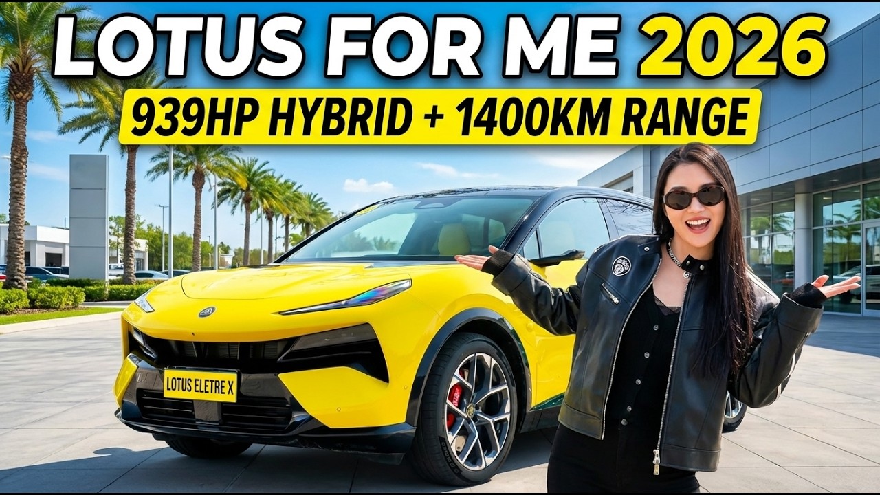 Lotus For Me 2026 – 939 HP Plug In Hybrid! Crazy Range + Insane Tech