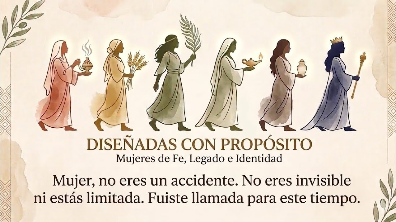 Diseñadas con Propósito: Mujeres de Fe, Legado e Identidad | Homenaje Día de la Mujer