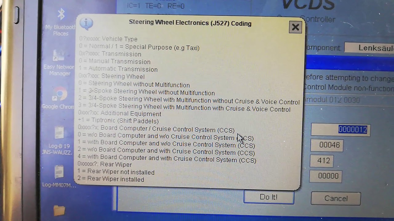 Golf V Cruise Control Retrofit - activation with vcds