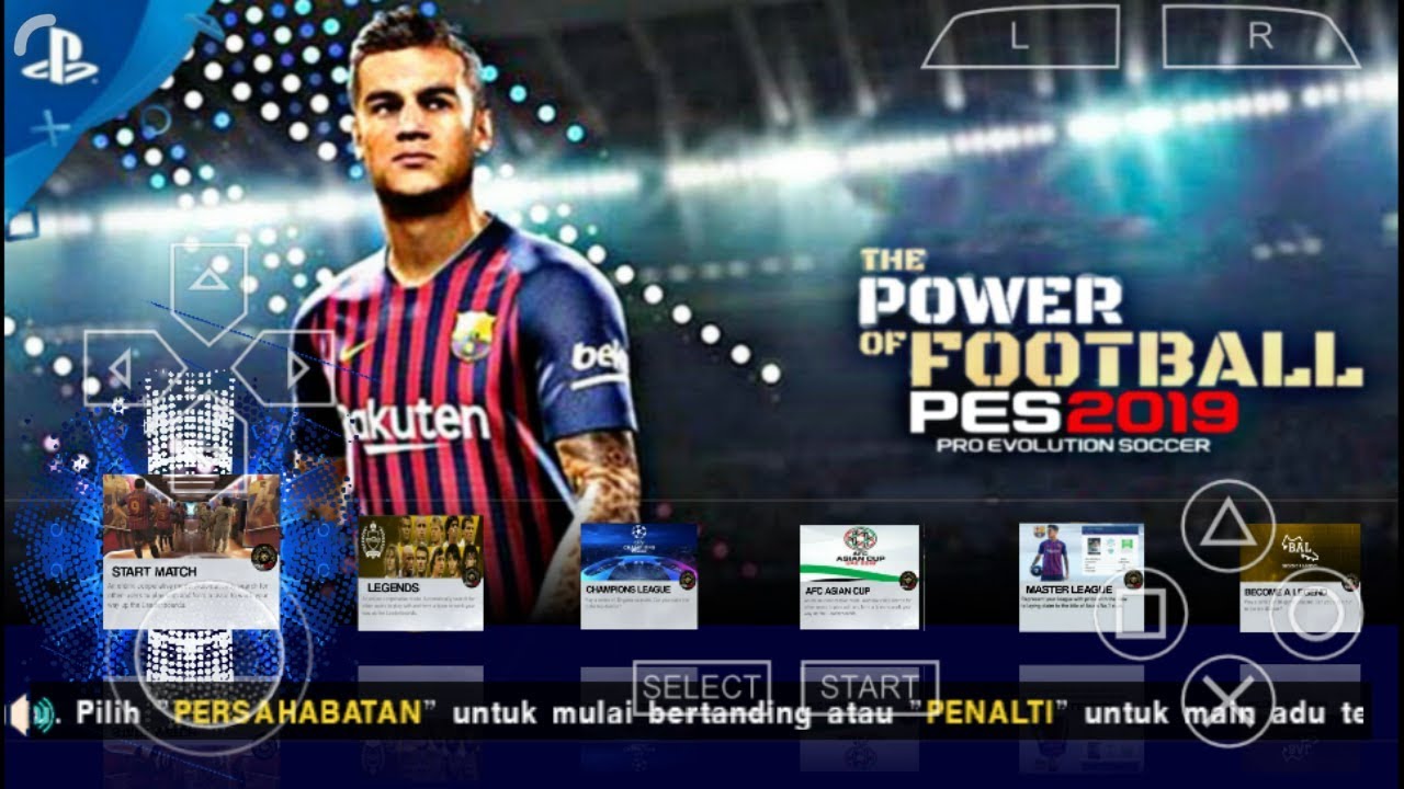 PES 2019 JOGRESS V4.1.2 UPDATE SAVEDATA&TEXTURES PPSSPP ANDROID