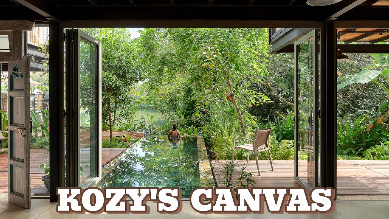 Kozy’s Canvas – A Nature-Inspired Residence and Studio Office in Sri Lanka | Green Space