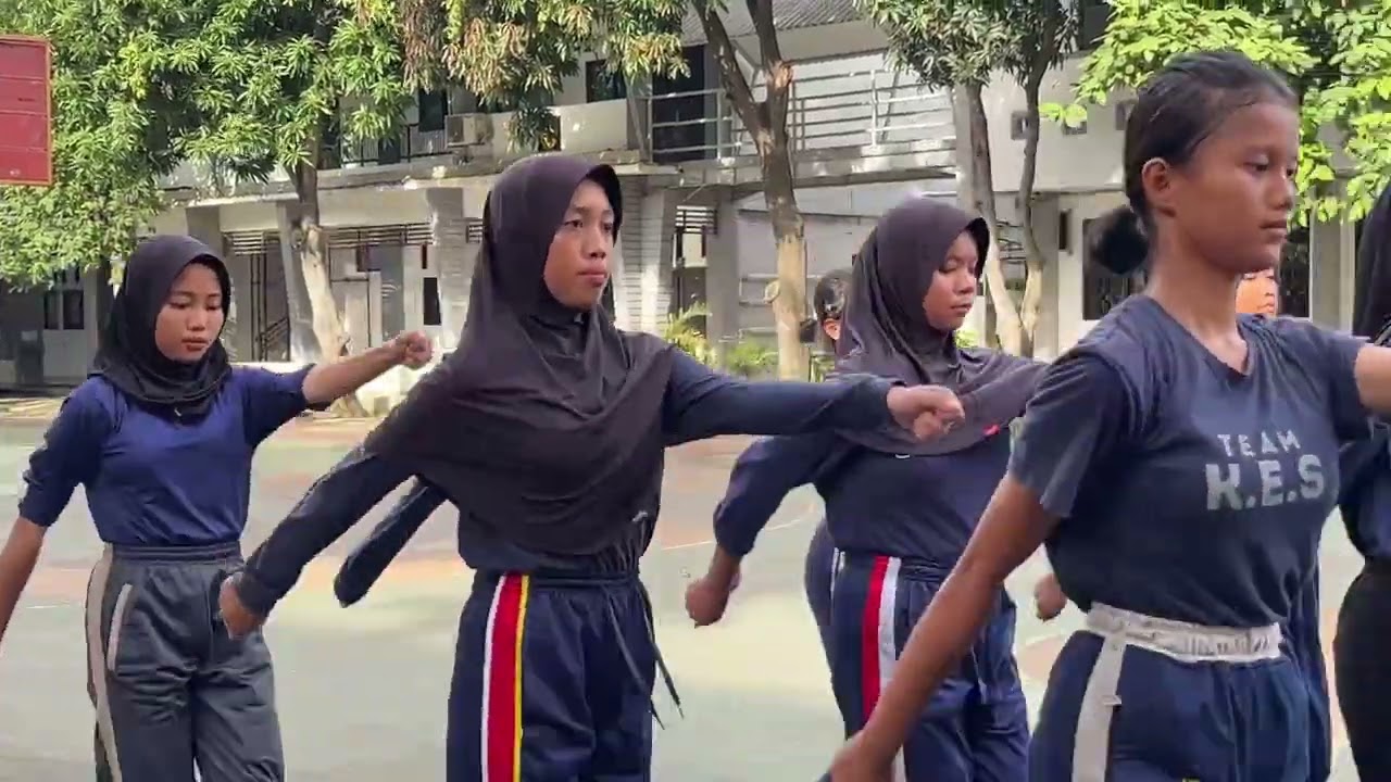 Ekskul PASKIBRA SMAN 5 Kota Tangerang Latihan #paskibra