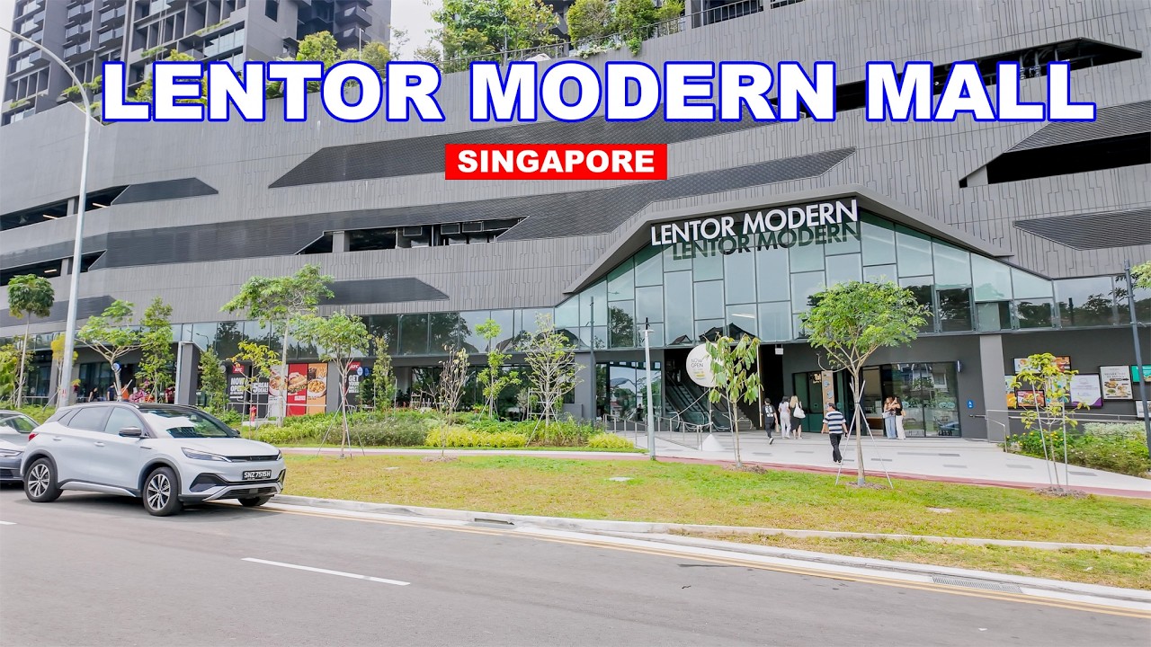 🛍️ Newly Opened Singapore Shopping Mall Tour | Lentor Modern Mall Tour😍👍🇸🇬