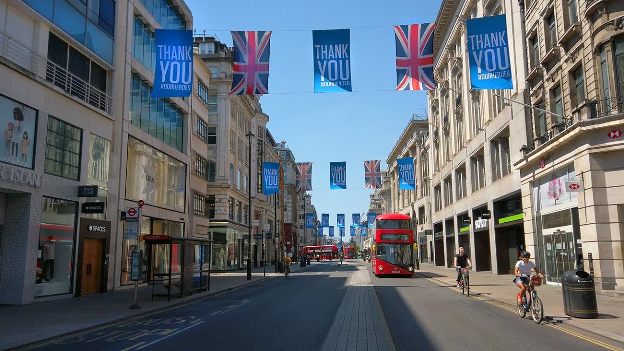 Oxford Street LOCKDOWN 🔒 London Walk