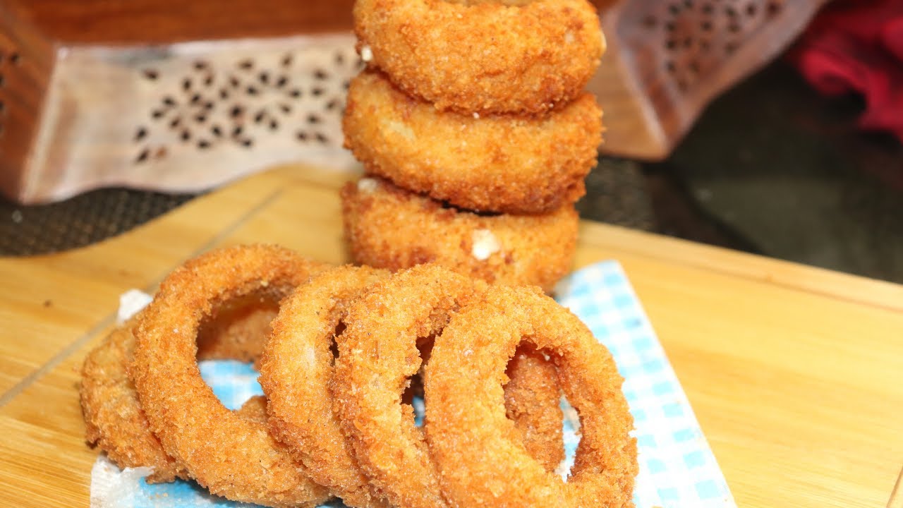 Crunchy Onion Rings Recipe (Original and Cheesy)