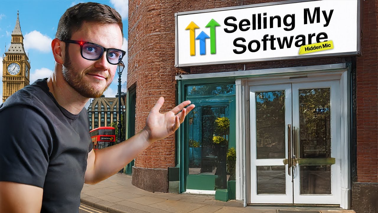 American Tries to Sell GoHighLevel Door to Door in the UK! * Hidden Mic *