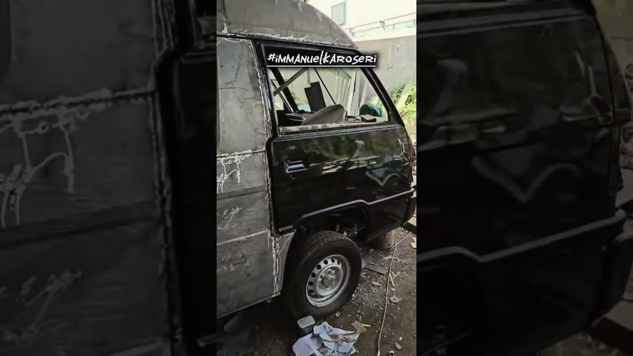(IM KAROSERI MALANG) Proses body baru L300. #immanuelkaroseri #automobile