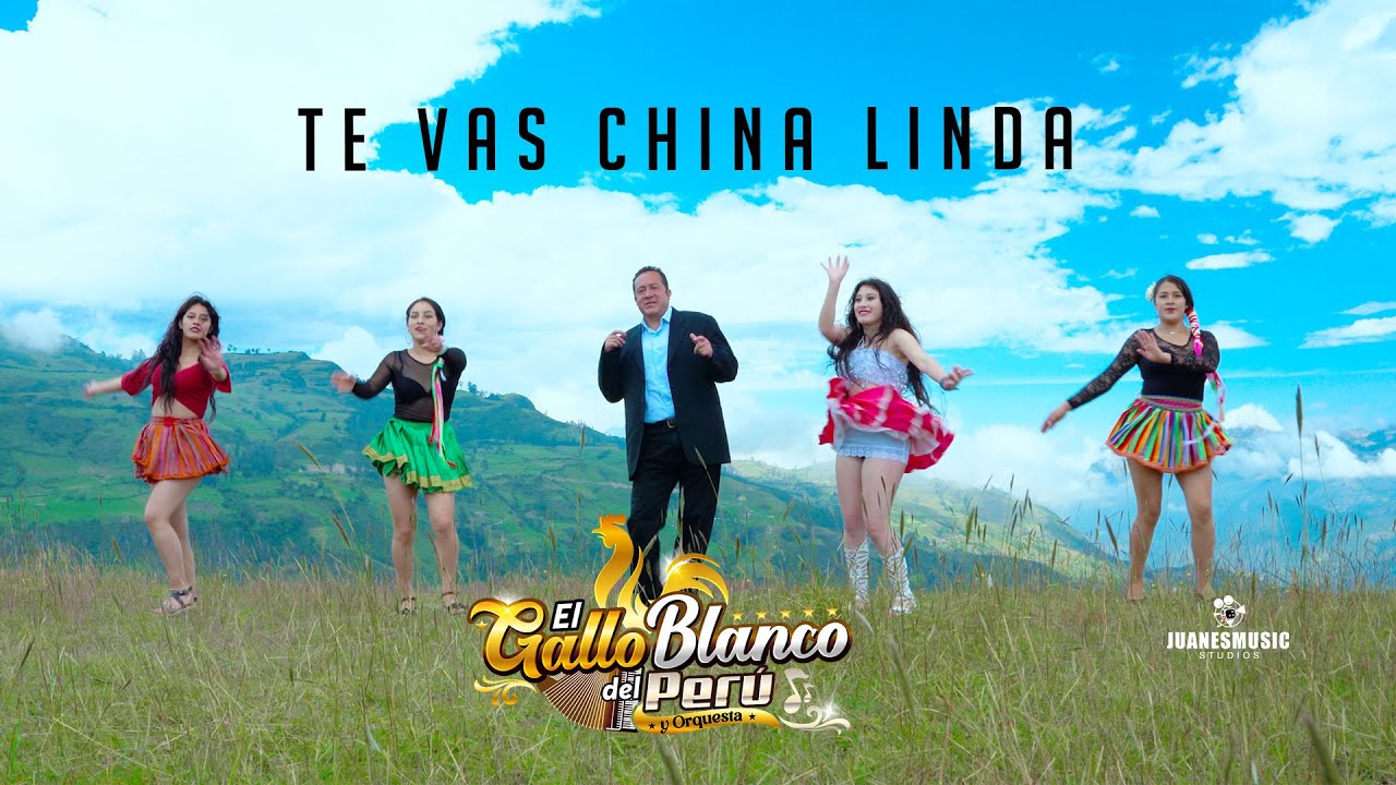 El Gallo Blanco del Per&uacute; y Orquesta  - Te vas China Linda  - Oficial 2023  UHD 4K