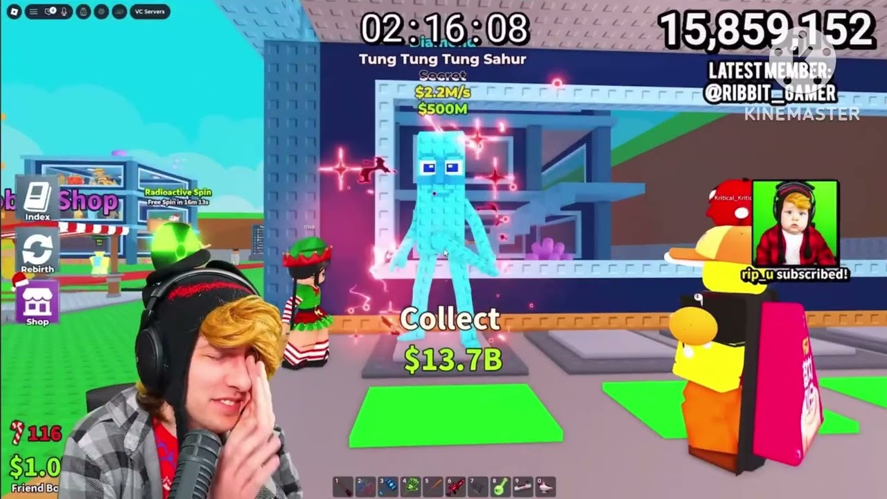 kreekcraft cries over diamond triple t