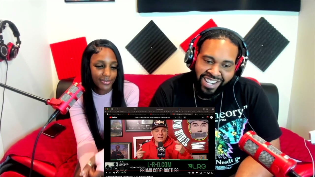 REACTING TO EZ MIL FREESTYLE ON THE BOOTLEG KEV PODCAST
