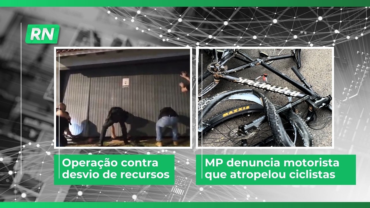 Operação contra desvio de recursos| MP denuncia motorista que atropelou ciclistas