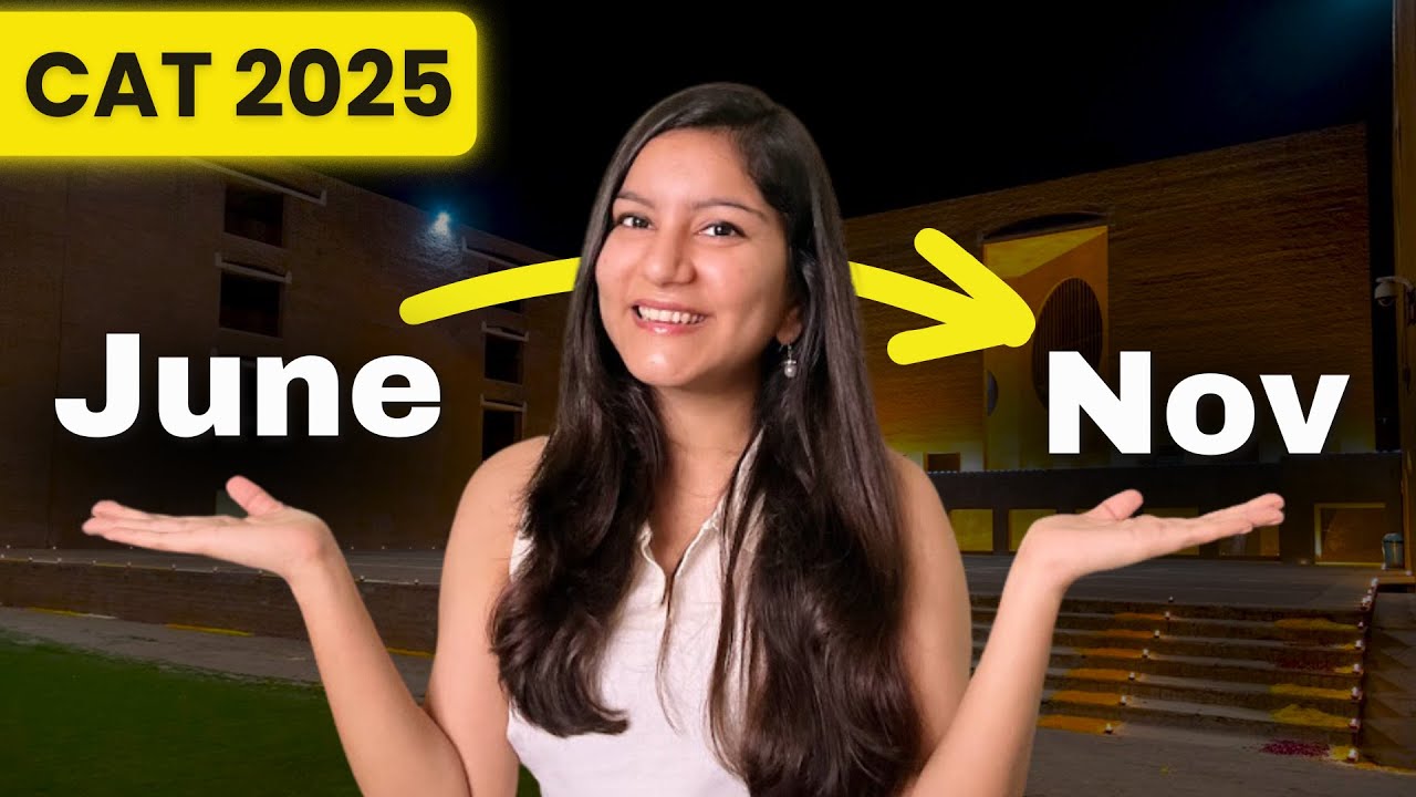 6 Months to CAT 2025 ➤ Can You Still Crack CAT Starting June?