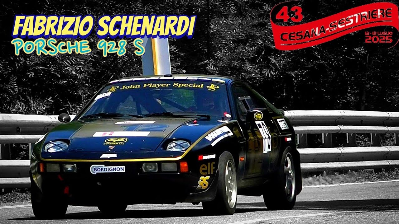 43' Cesana-Sestriere 2025 || Fabrizio Schenardi || Porsche 928 S