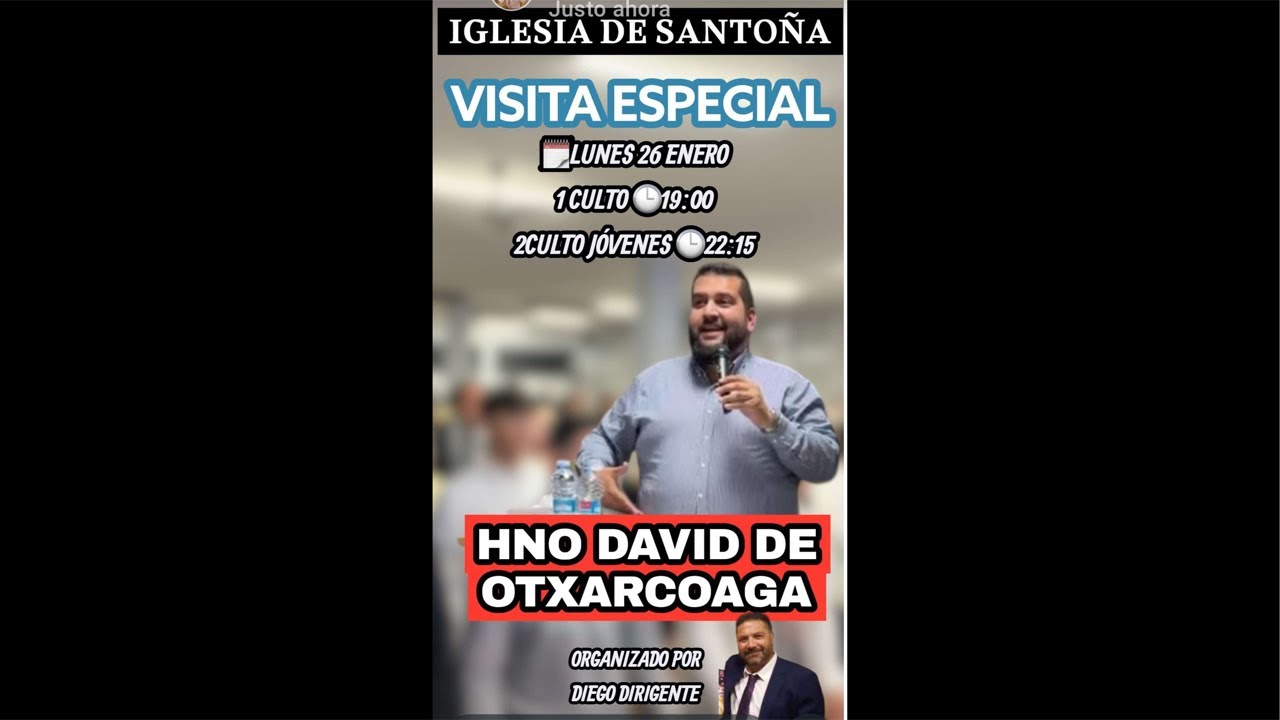 🔴EN VIVO!! // VISTIA DAVID DE OTXARCOAGA//IGLESIA SANTOÑA  está emitiendo en directo!