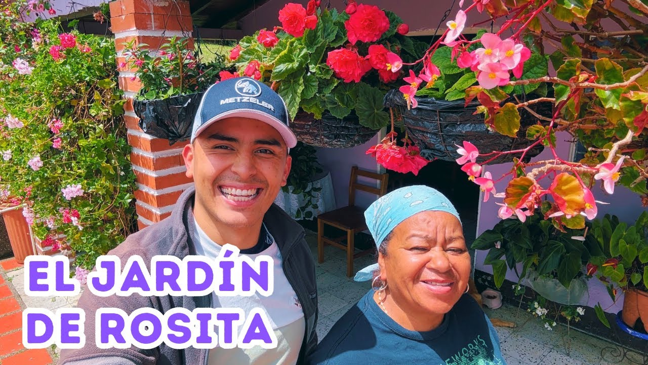 Puré para PLANTAS la receta del jardín de ROSITA es un PARAÍSO |AP