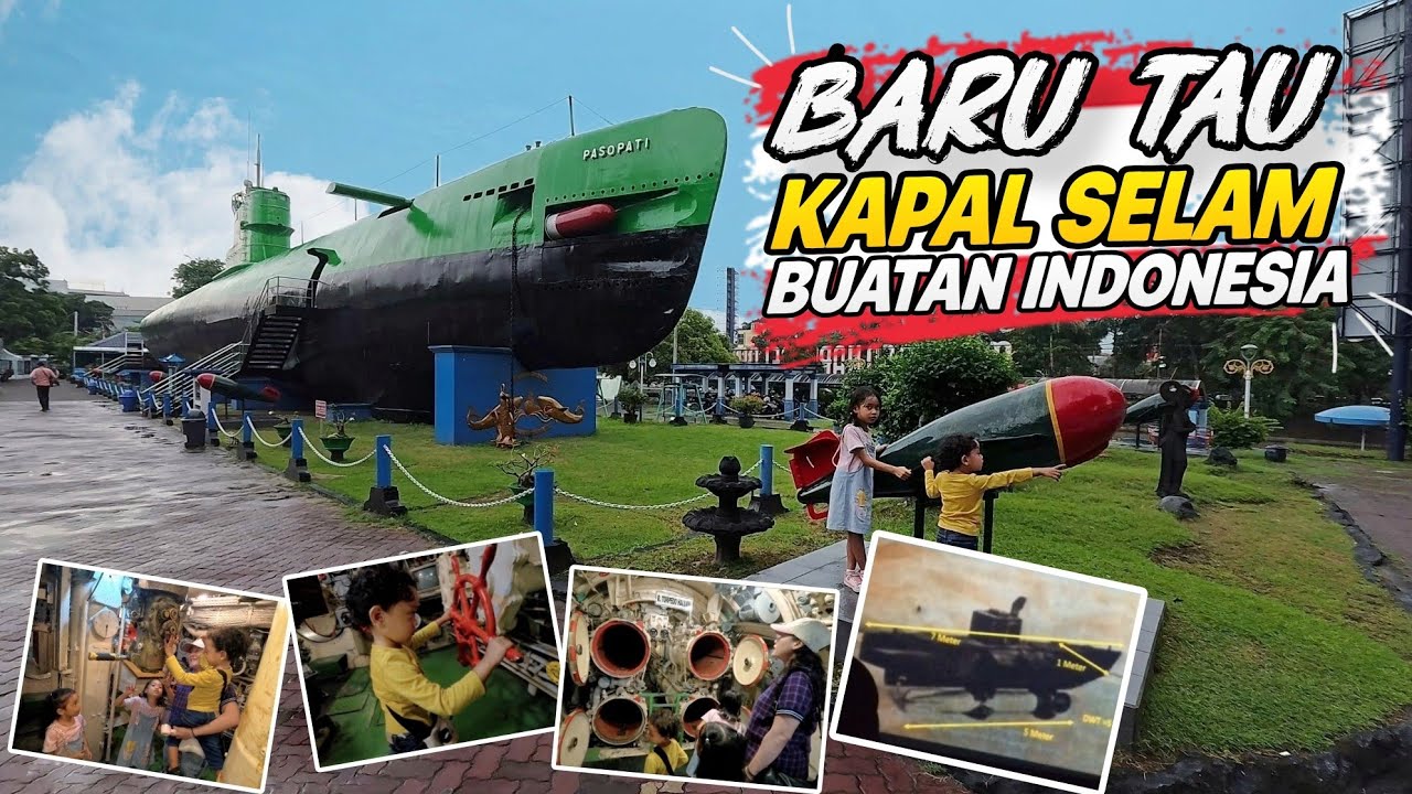 MONUMEN KAPAL SELAM (MONKASEL) SURABAYA - Kami BONGKAR Tuntas Detail Peralatan Tempur