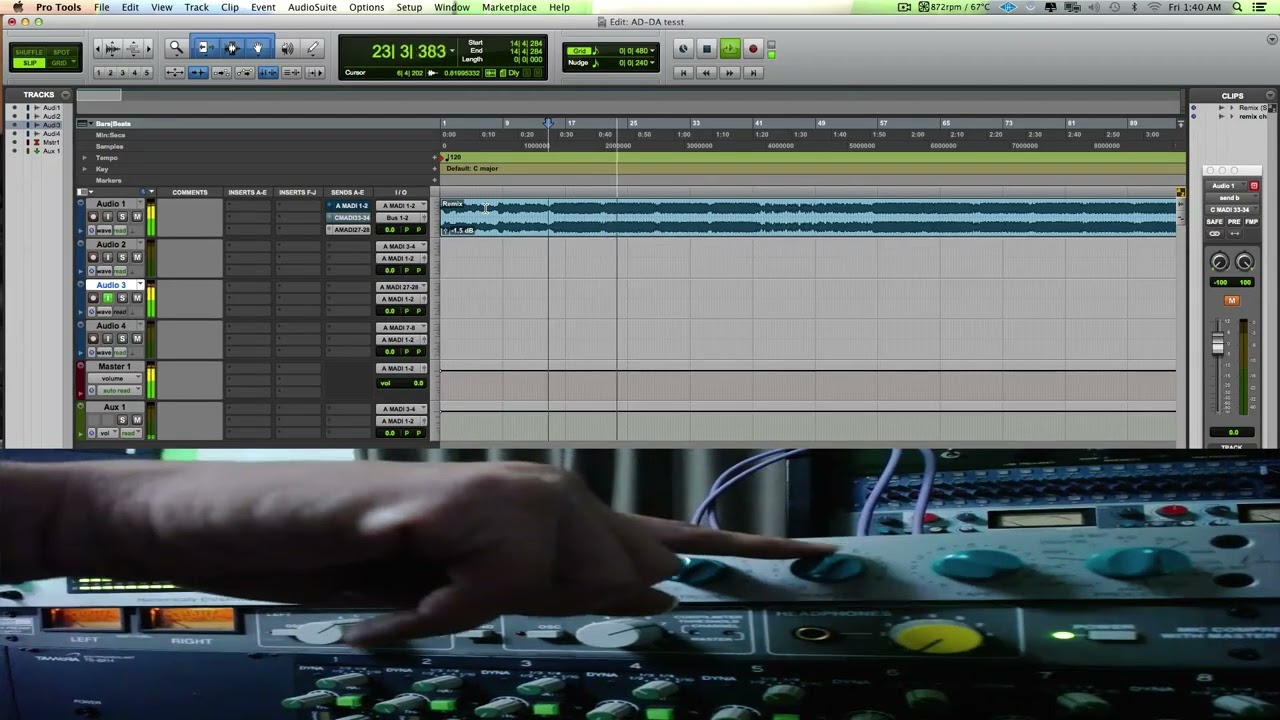SOUND TEST AD-DA CRANE SONG HEDD 192