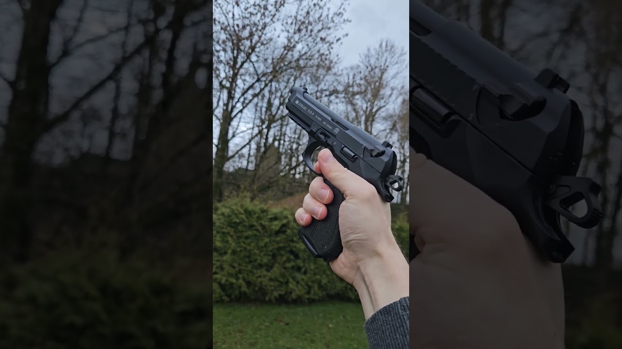 Zoraki 918-P Schreckschuss-Pistole | Schusstest