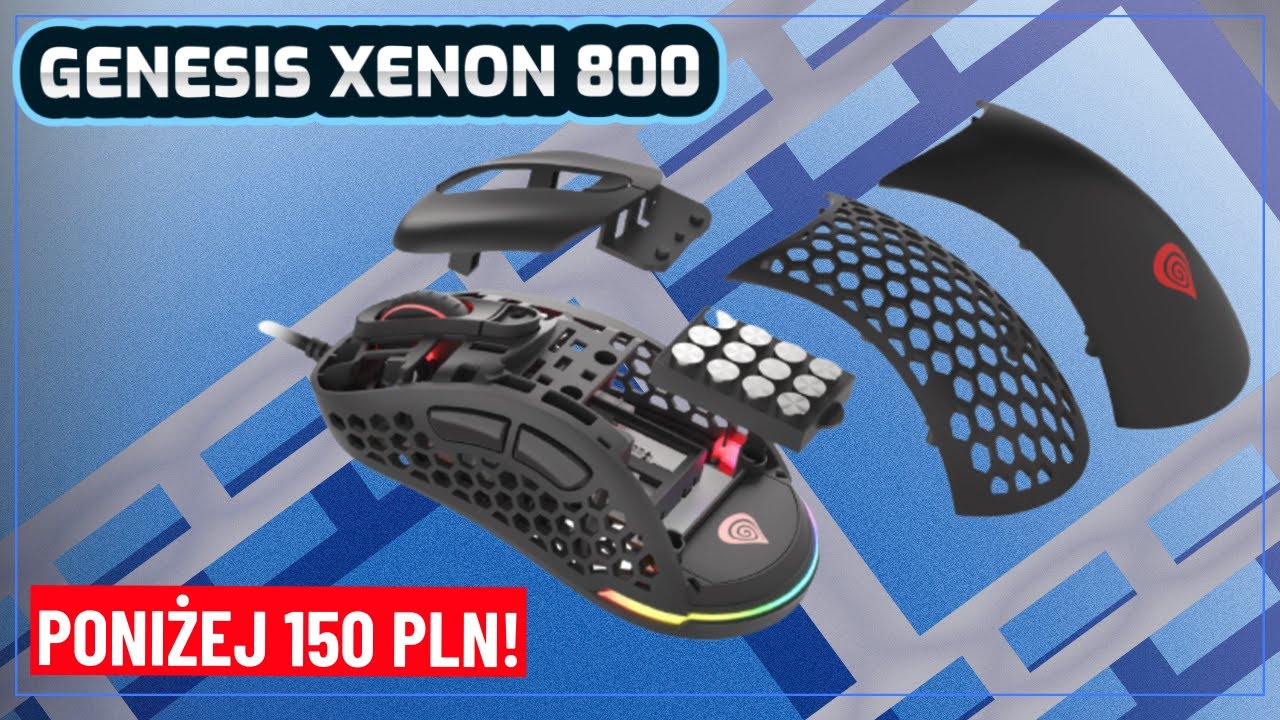 Genialna myszka w dobrej cenie! Genesis Xenon 800 [Recenzja w minutę]