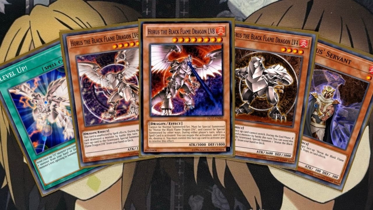 My Horus Black Flame Dragon Yugioh Deck Profile for November 2024