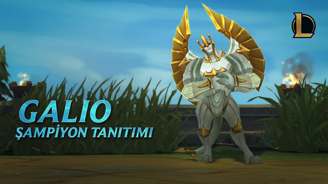 Galio Şampiyon Tanıtımı | Oynanış - League of Legends
