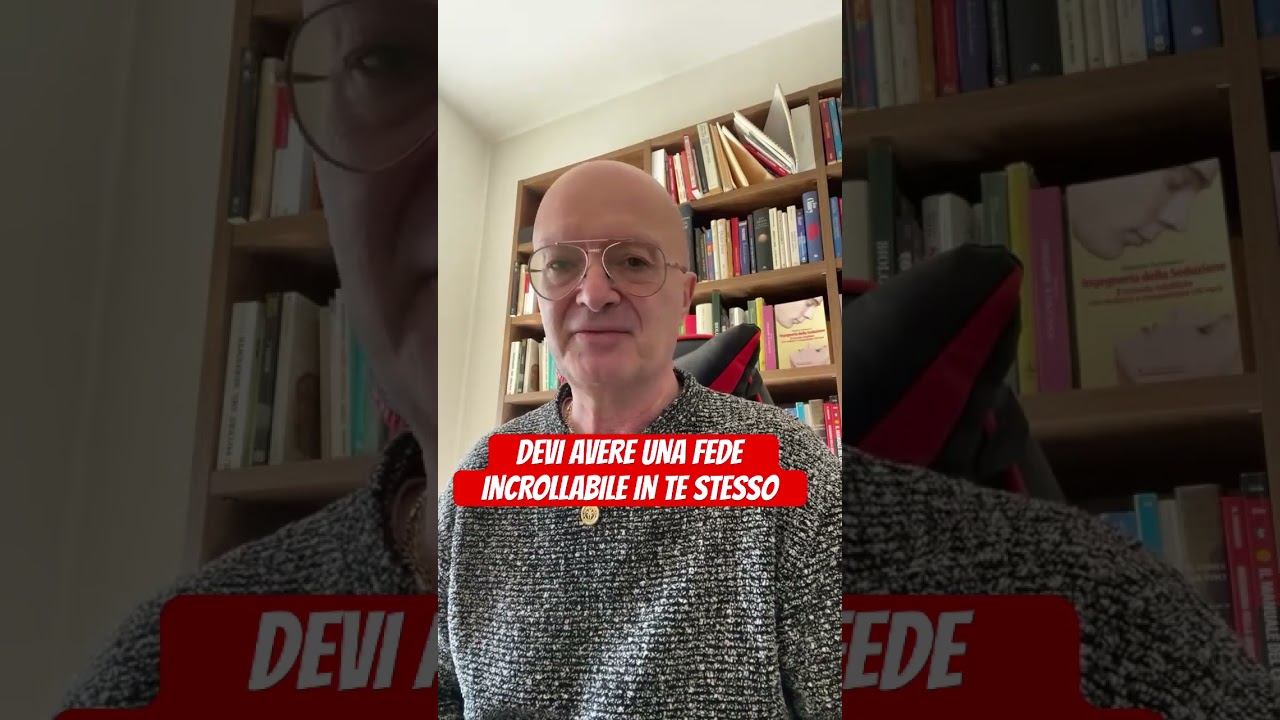 DEVI AVERE UNA FEDE INCROLLABILE IN TE STESSO #amore #pnl #massimotaramasco #autostima #persuasione