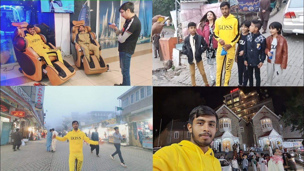 Murree Mall Road Vlog #6 Cycle Tour | Zohaib Pendu