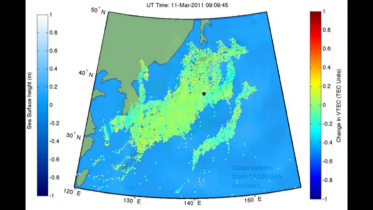 JPL Tohoku Atmospheric Disturbance