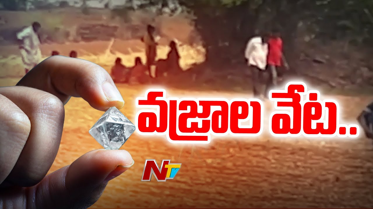 Diamond Hunting in Kurnool On in Monsoon Season | Special Report | Ntv