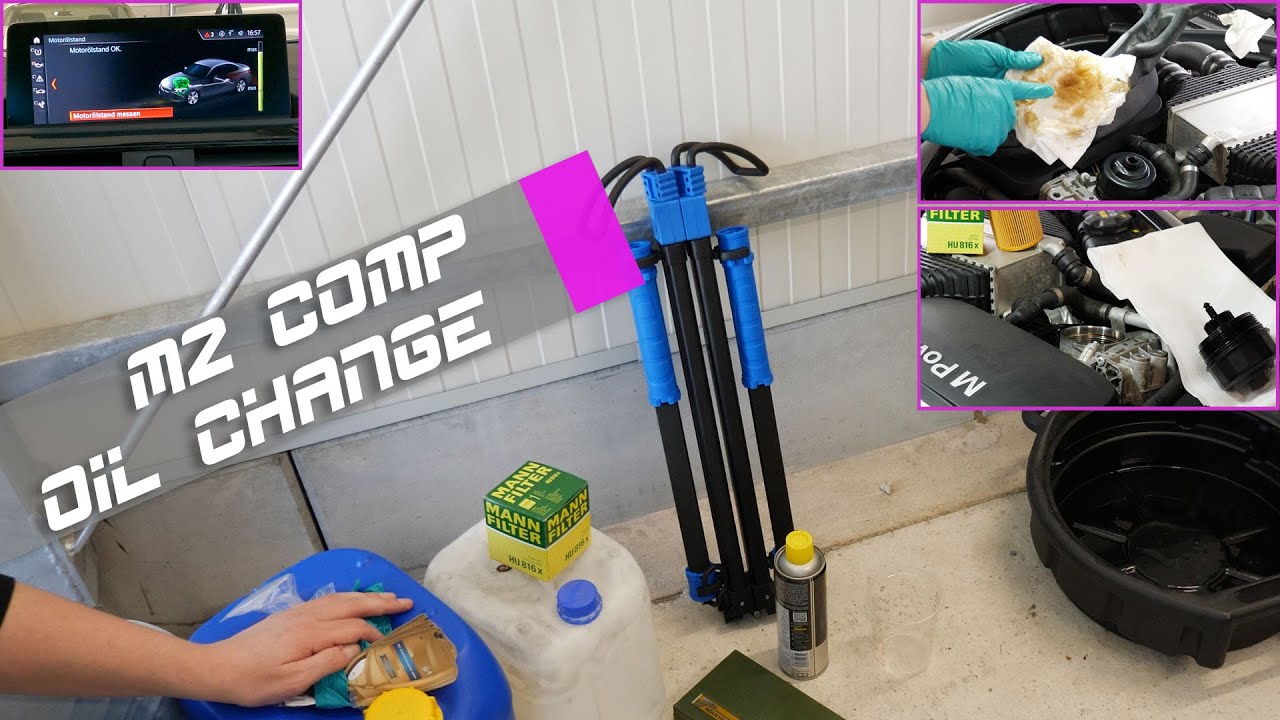 BMW Ölwechsel + Versteckte Menüs | M2 Competition #Service