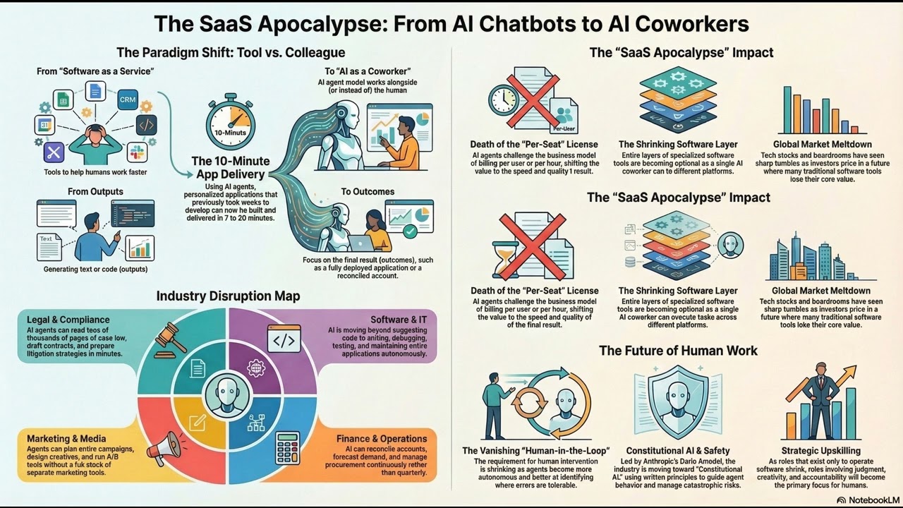 The SaaS Apocalypse: The Rise of AI Teammates