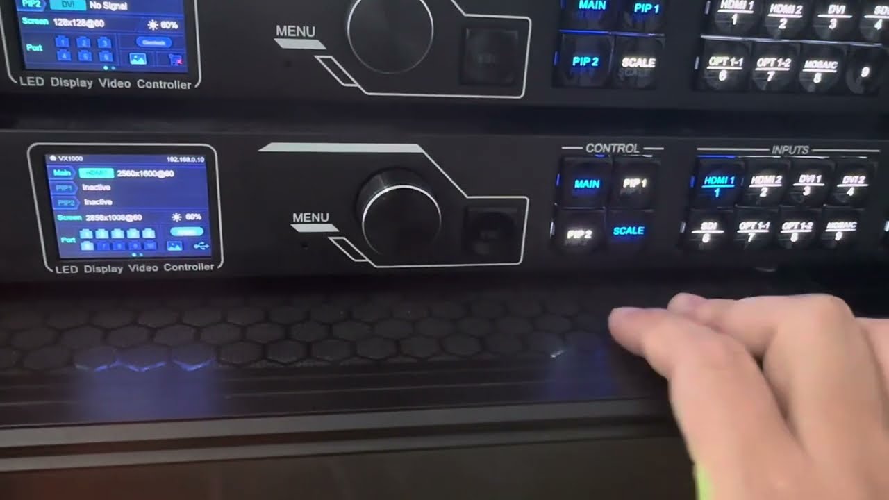 How to use Novastar VX1000 and VX600/VP6 to setup led screen