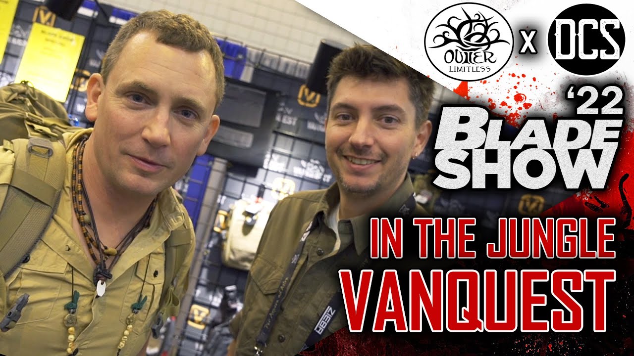 Blade Show 2022: Vanquest Markhor 45 in the JUNGLE w/ JOE FLOWERS!!