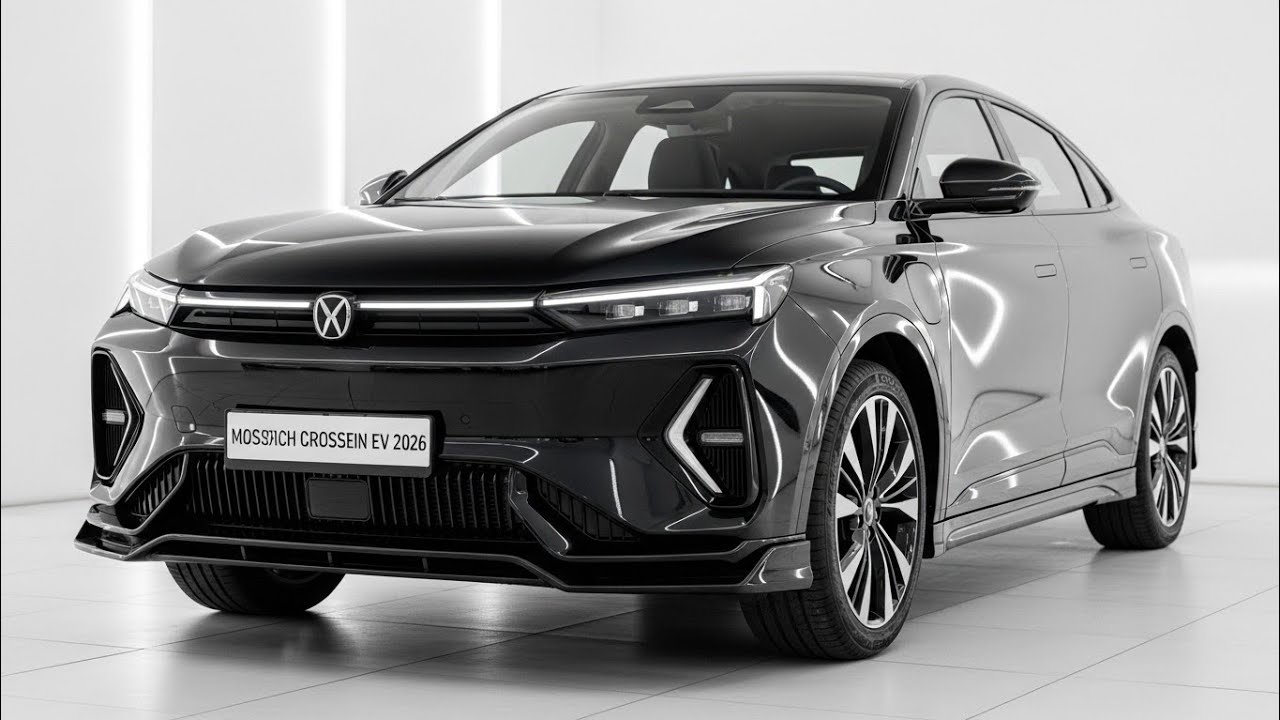 2026 Moskvich Crossover EV – 미래 전기 SUV의 놀라운 디자인과 성능 공개!