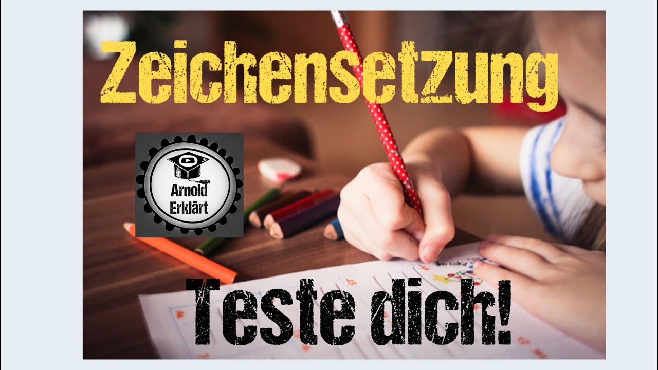 Zeichensetzung - Teste dich: Wo kommt das Komma? #Selbstdiagnose