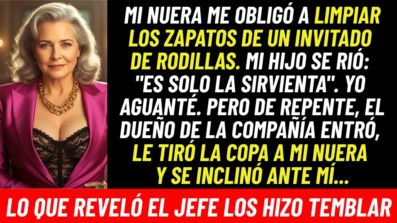 Ponte El Uniforme, Ordenó Mi Nuera. No Sabía Que Su Jefe Se Arrodillaría Ante Mí.