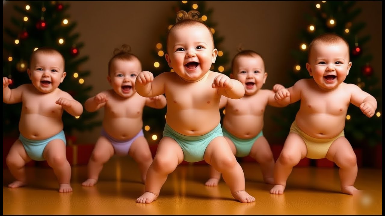 🎄 Детская вечеринка Jingle Bells 2025 — детские танцы и праздничные развлечения