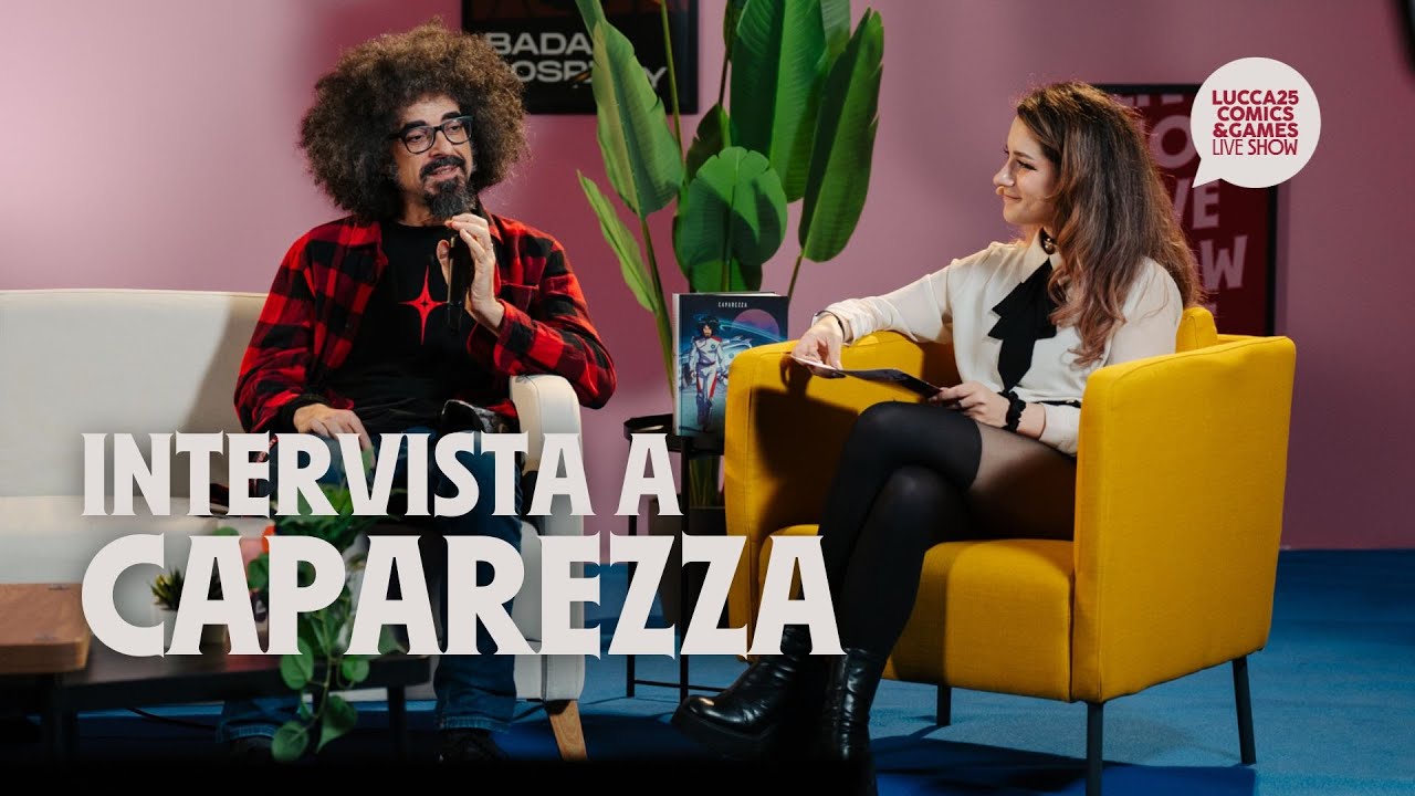 Intervista a Caparezza con @CKibe [Lucca Comics & Games 2025]