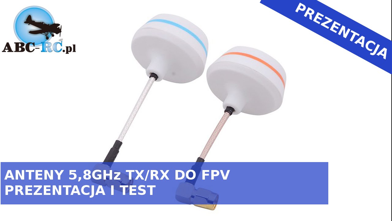 Zestaw Anten 5.8GHz do FPV RP-SMA ABC-RC.PL