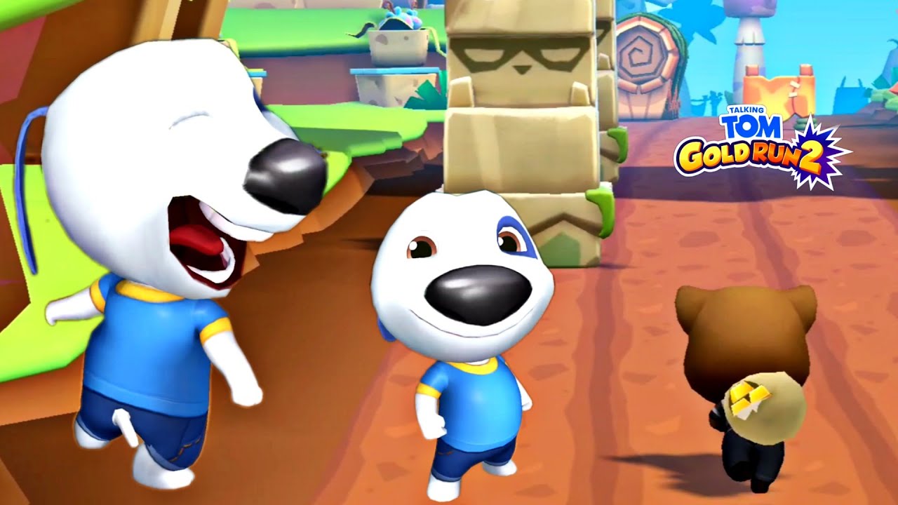 Talking Tom Gold Run 2 - Hank - LILU Gameplay (Android, iOS)