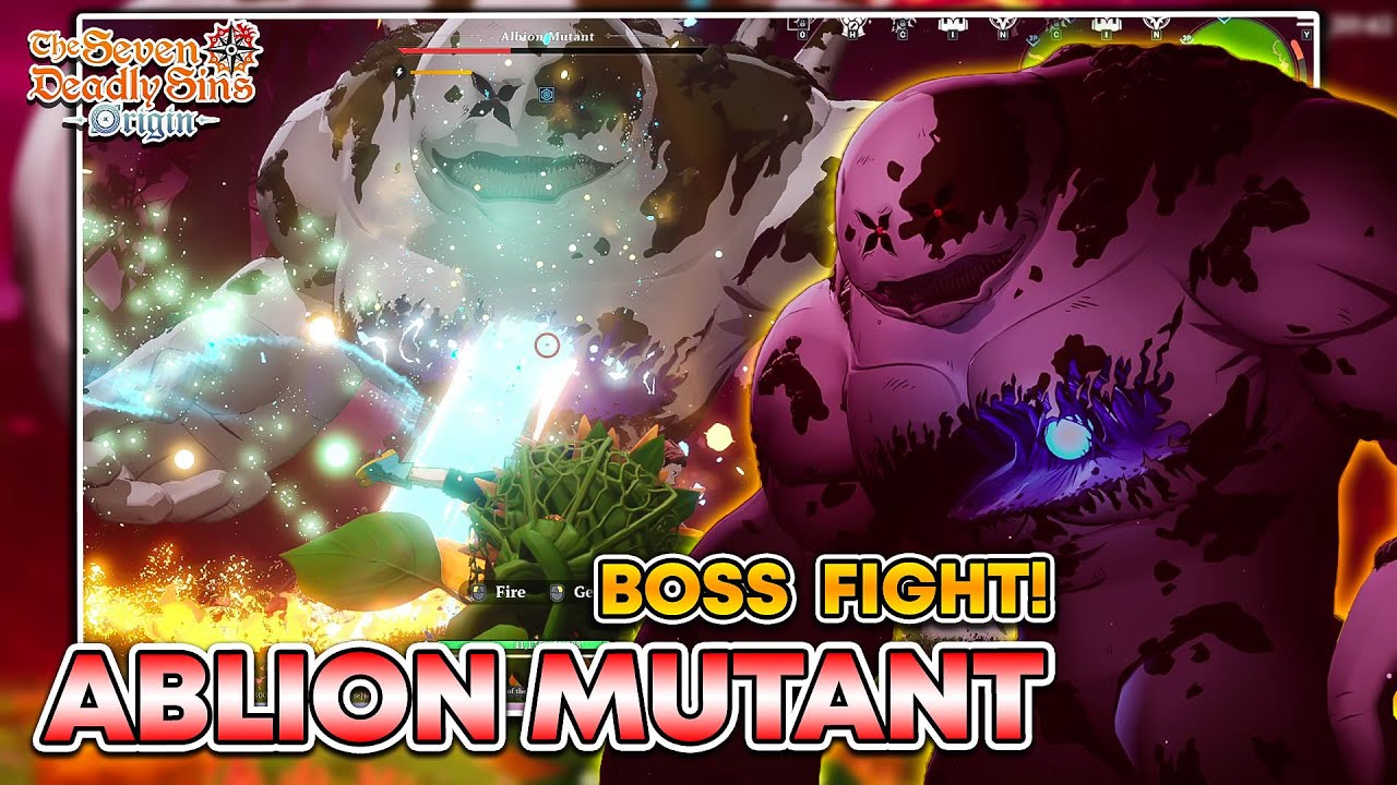 GEISTESKRANKE ANIMATIONEN! *NEW* ALBION MUTANT BOSS FIGHT!! EASY-NIGHTMARE! | 7DS: Origin Deutsch