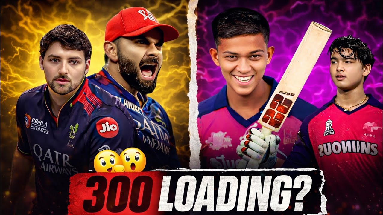 Can RCB Able to Beat BEAST RR ? RR vs RCB ! biggest Match