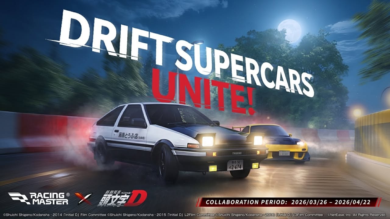 [JAM NGABUBURIT] BALAPAN DENGAN MOBIL COLLAB INITIAL D | RACING MASTER CN