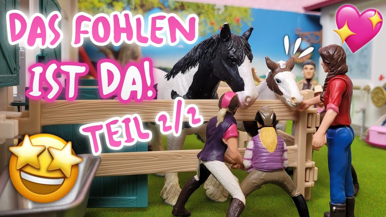Darf sie BLEIBEN? 🥺 - Fohlen Überraschung Teil 2/2 🐴 | Schleich