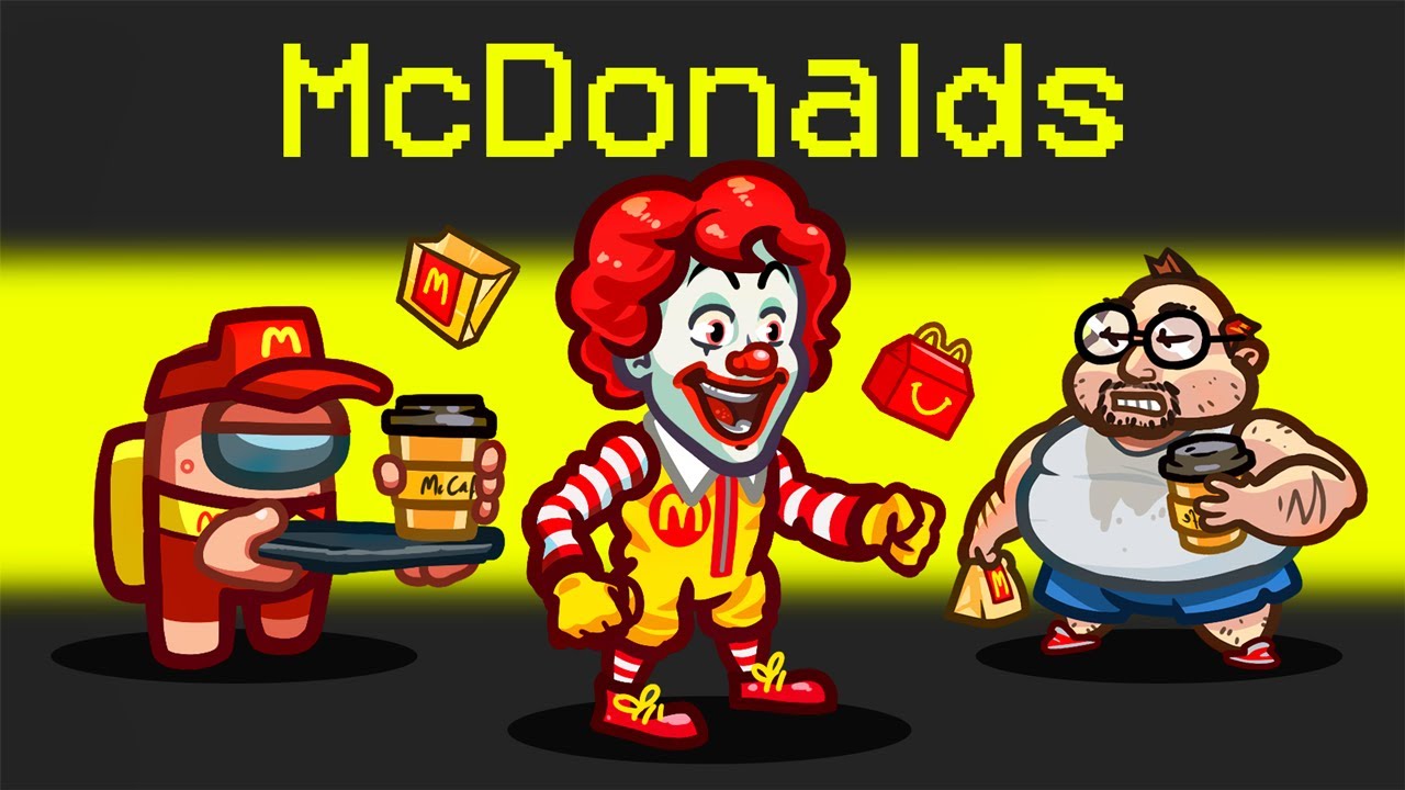 I GOT A JOB AT MCDONALDS in Among Us!