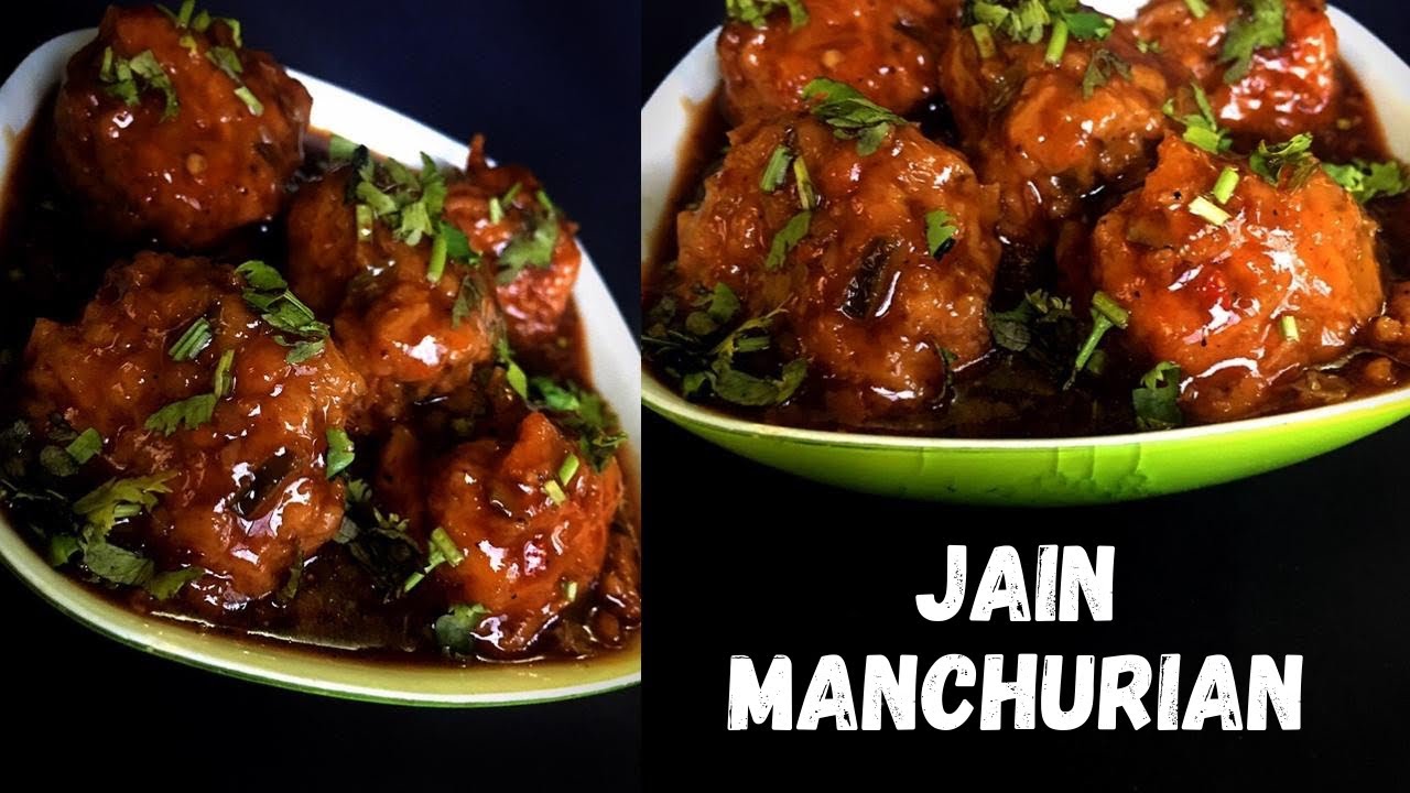 JAIN GRAVY MANCHURIAN/Jain Chinese Recipe/Jain Manchurian