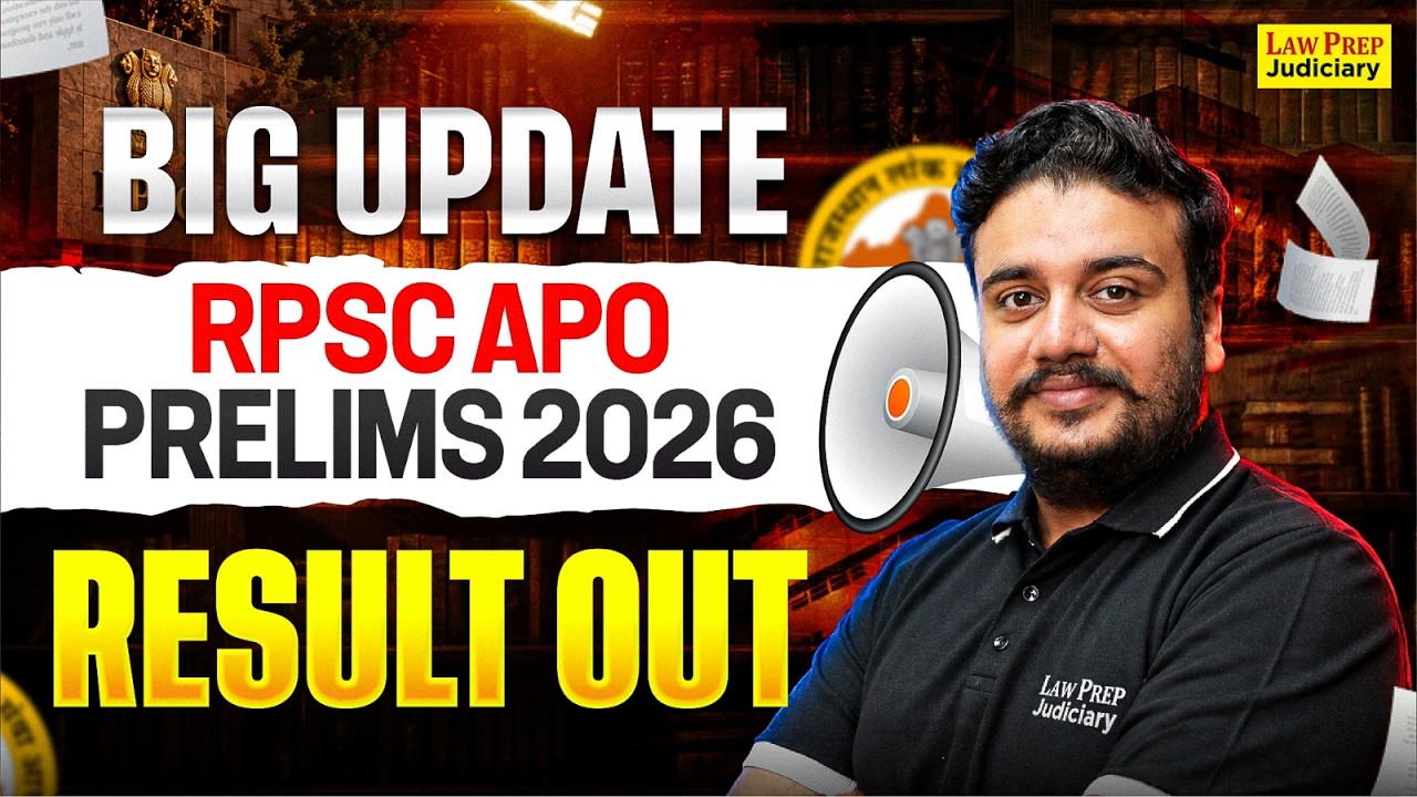 RPSC APO Prelims 2026 Result OUT! 📢| How to Check RPSC APO Result 🔎| Cut-Off & Mains Strategy