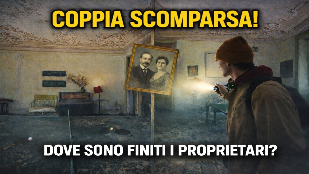 ENTRIAMO NELLA VILLA ABBANDONATA DI UNA COPPIA SPARITA NEL NULLA.NESSUNO SA CHE FINE HANNO FATTO!
