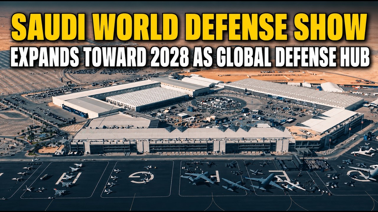 Saudi World Defense Show Expands Toward 2028 as Global Defense Hub