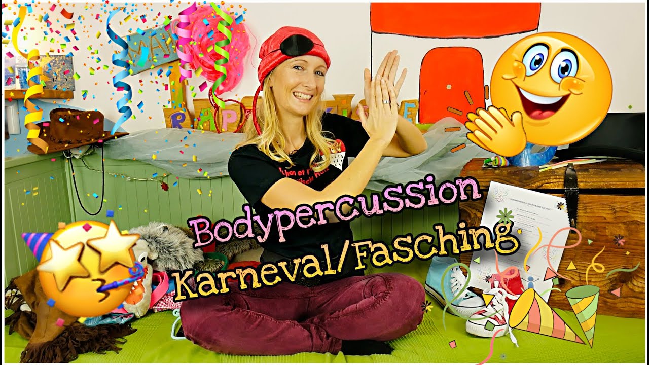 👏🏻 Bodypercussion für Kinder - Karneval I Fasching 🎊